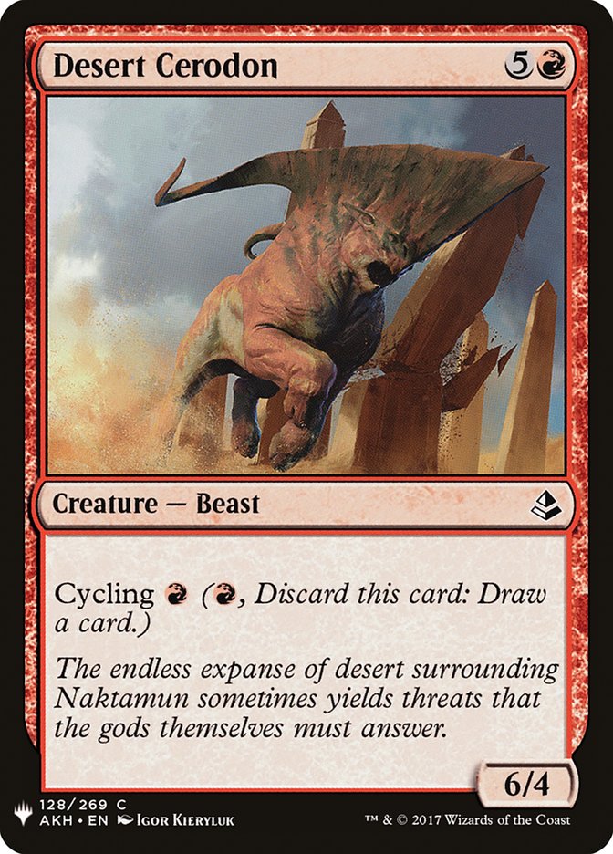 Desert Cerodon [Mystery Booster] | Game Master's Emporium (The New GME)