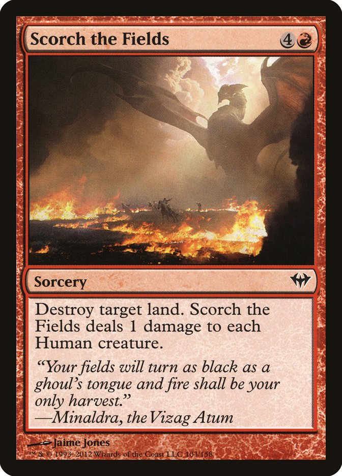 Scorch the Fields [Dark Ascension] | Game Master's Emporium (The New GME)