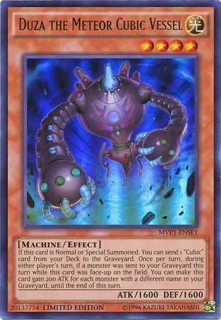 Duza the Meteor Cubic Vessel [MVP1-ENSE1] Ultra Rare | Game Master's Emporium (The New GME)