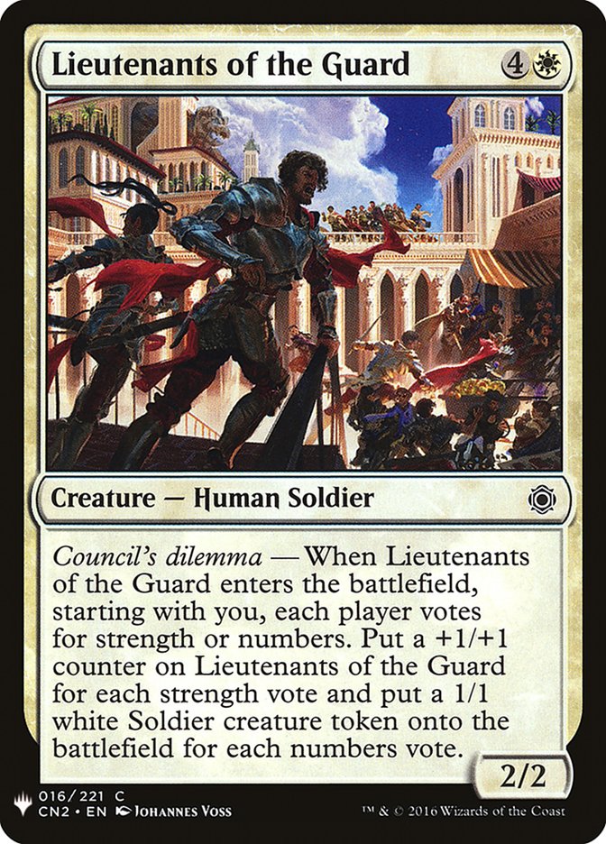 Lieutenants of the Guard [Mystery Booster] | Game Master's Emporium (The New GME)