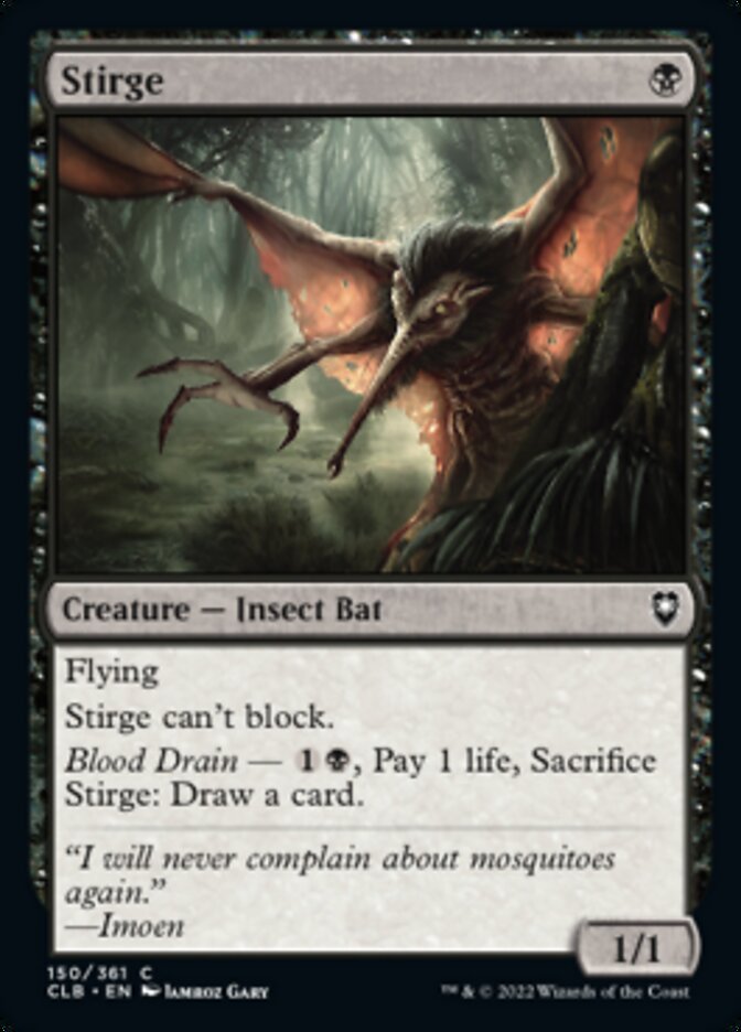 Stirge [Commander Legends: Battle for Baldur's Gate] | Game Master's Emporium (The New GME)