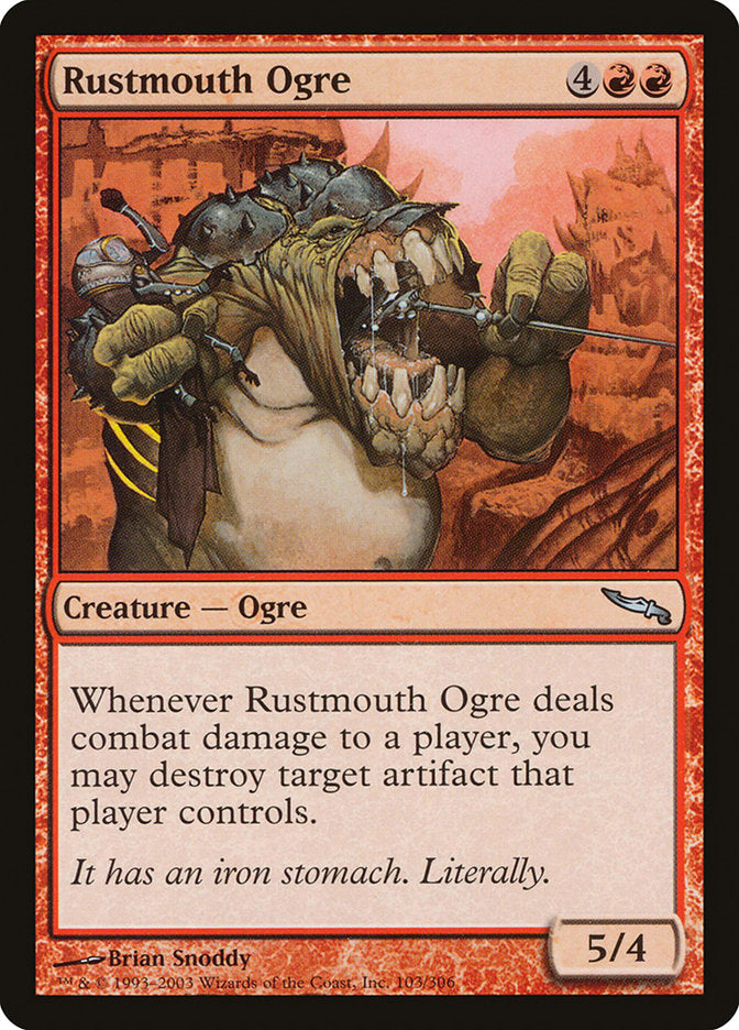 Rustmouth Ogre [Mirrodin] | Game Master's Emporium (The New GME)