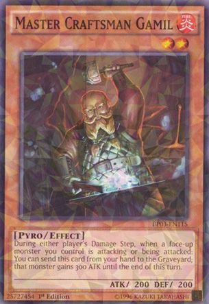 Master Craftsman Gamil [BP03-EN115] Shatterfoil Rare | Game Master's Emporium (The New GME)