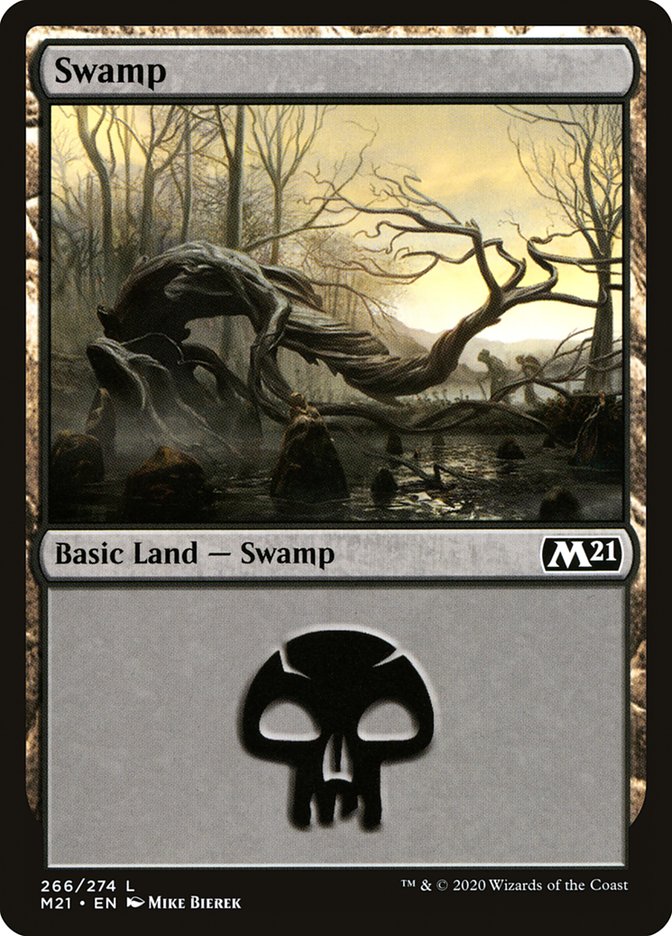 Swamp (266) [Core Set 2021] | Game Master's Emporium (The New GME)