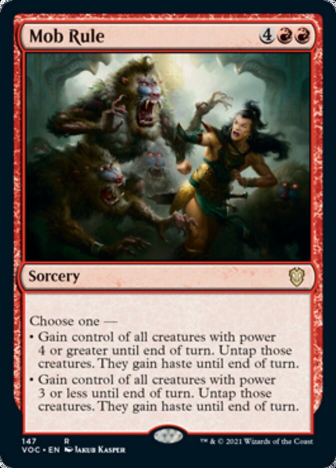 Mob Rule [Innistrad: Crimson Vow Commander] | Game Master's Emporium (The New GME)