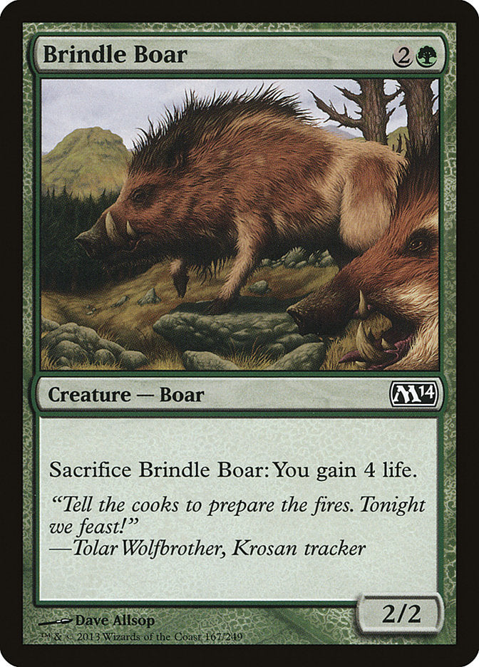 Brindle Boar [Magic 2014] | Game Master's Emporium (The New GME)