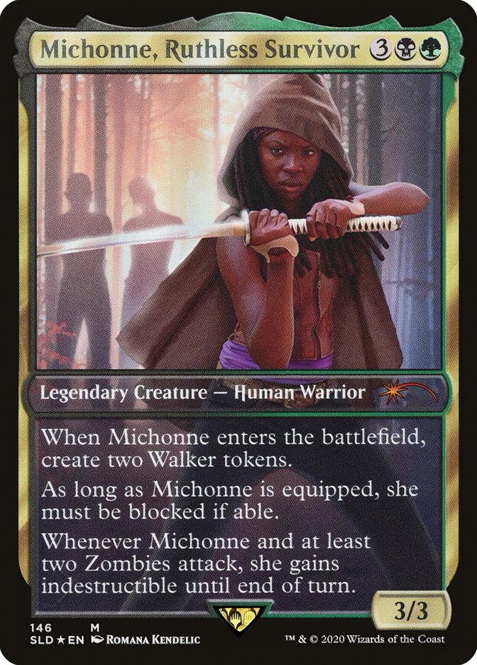 Michonne, Ruthless Survivor [Secret Lair Drop Series] | Game Master's Emporium (The New GME)