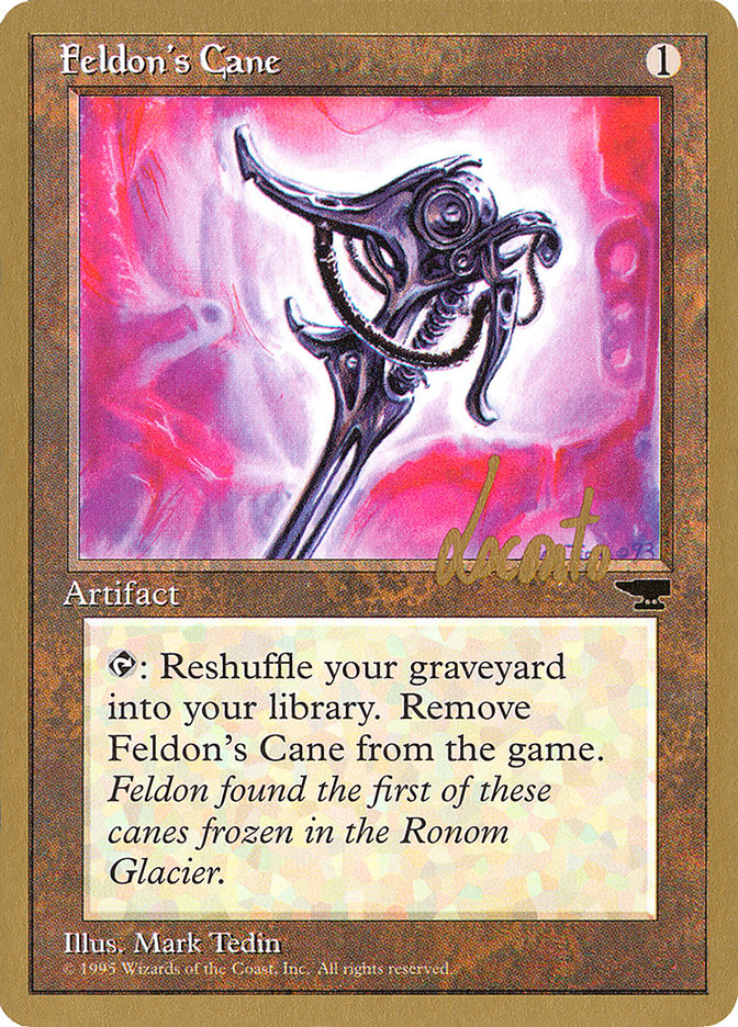 Feldon's Cane (Michael Loconto) [Pro Tour Collector Set] | Game Master's Emporium (The New GME)