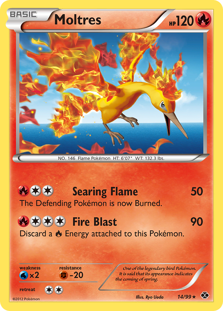 Moltres (14/99) [Black & White: Next Destinies] | Game Master's Emporium (The New GME)