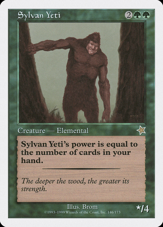 Sylvan Yeti [Starter 1999] | Game Master's Emporium (The New GME)