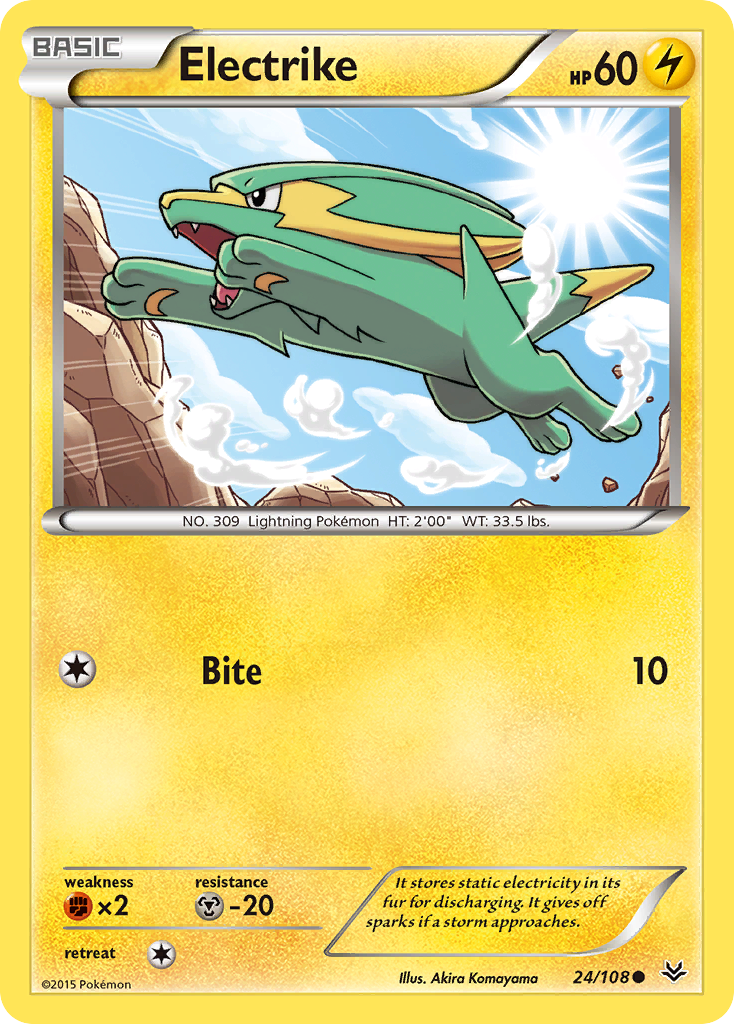 Electrike (24/108) [XY: Roaring Skies] | Game Master's Emporium (The New GME)