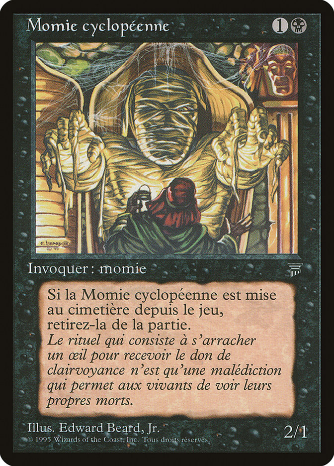 Cyclopean Mummy (French) - "Momie cyclopeenne" [Renaissance] | Game Master's Emporium (The New GME)