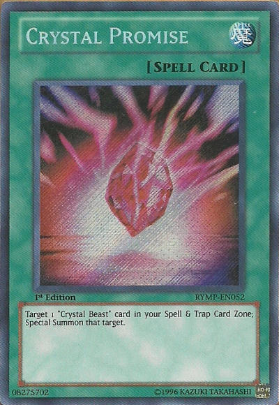 Crystal Promise [RYMP-EN052] Secret Rare | Game Master's Emporium (The New GME)
