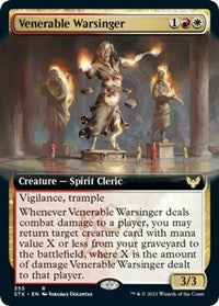 Venerable Warsinger (Extended Art) [Strixhaven: School of Mages] | Game Master's Emporium (The New GME)