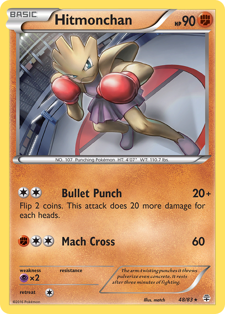 Hitmonchan (48/83) [XY: Generations] | Game Master's Emporium (The New GME)