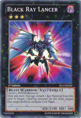 Black Ray Lancer [SP13-EN029] Starfoil Rare | Game Master's Emporium (The New GME)