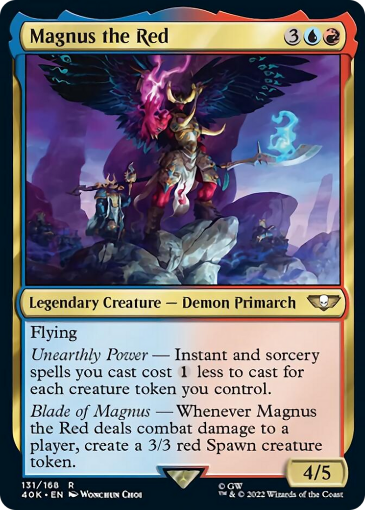Magnus the Red (Surge Foil) [Warhammer 40,000] | Game Master's Emporium (The New GME)