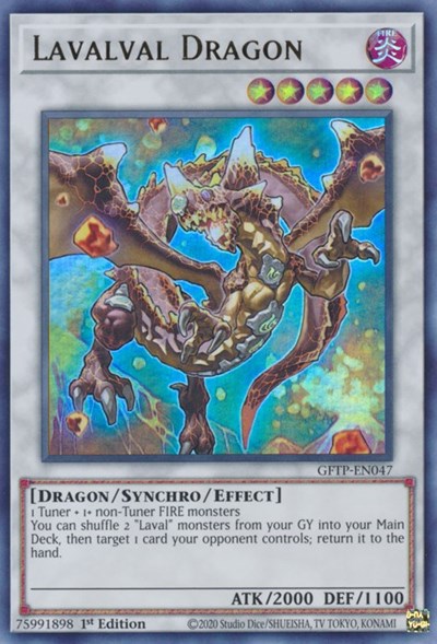 Lavalval Dragon [GFTP-EN047] Ultra Rare | Game Master's Emporium (The New GME)