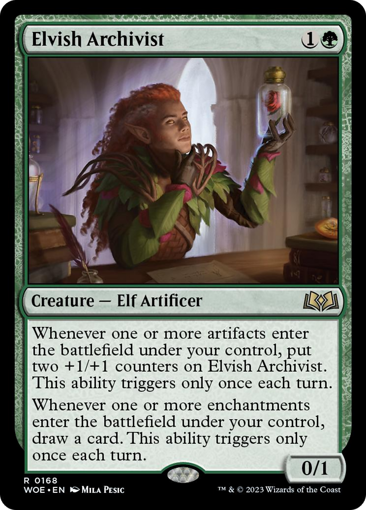 Elvish Archivist [Wilds of Eldraine] | Game Master's Emporium (The New GME)