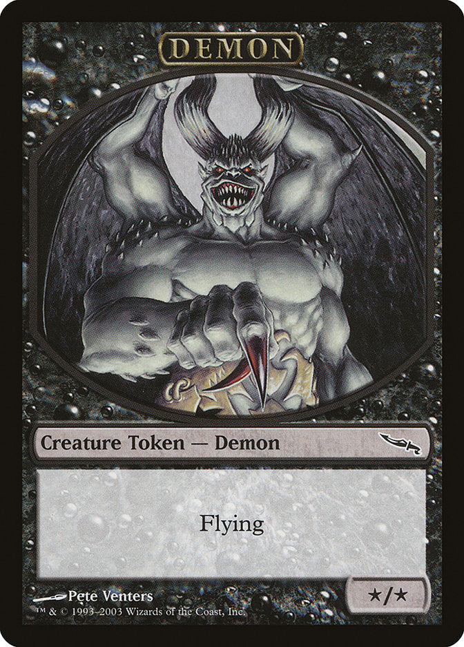 Demon Token [Magic Player Rewards 2003] | Game Master's Emporium (The New GME)