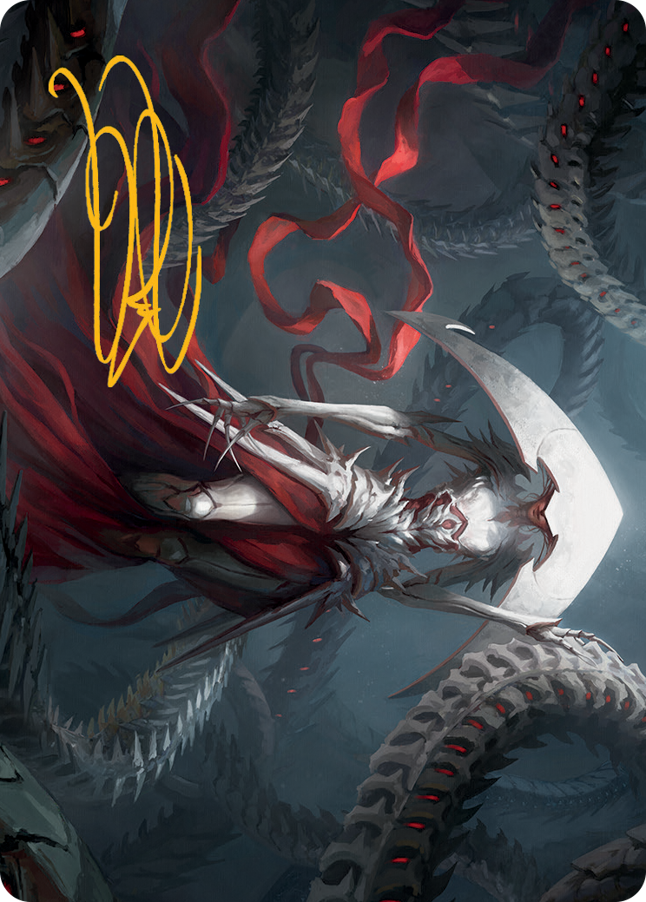 Elesh Norn Art Card (Gold-Stamped Signature) [March of the Machine Art Series] | Game Master's Emporium (The New GME)