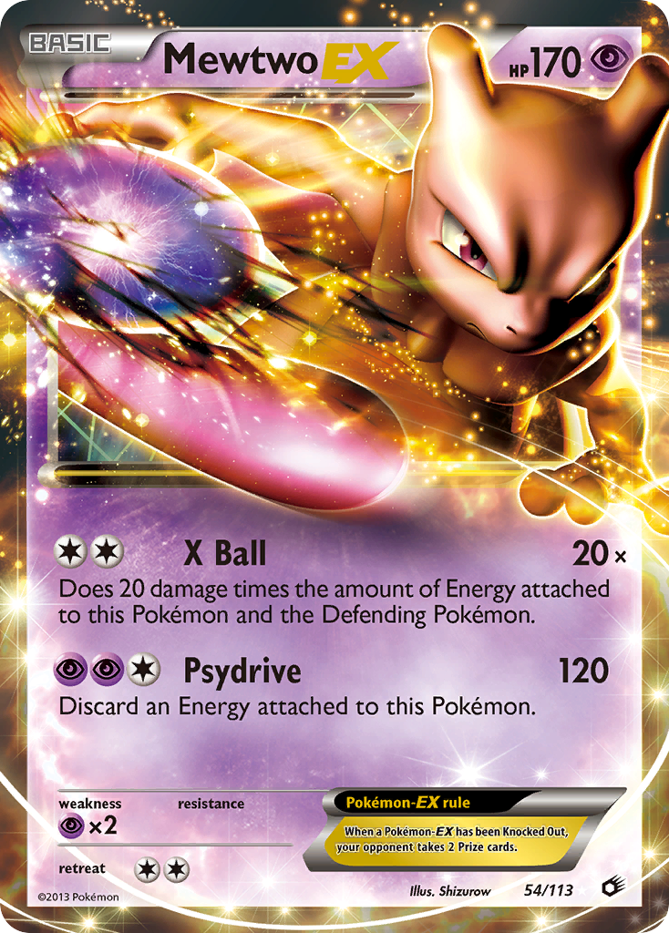 Mewtwo EX (54/113) [Black & White: Legendary Treasures] | Game Master's Emporium (The New GME)