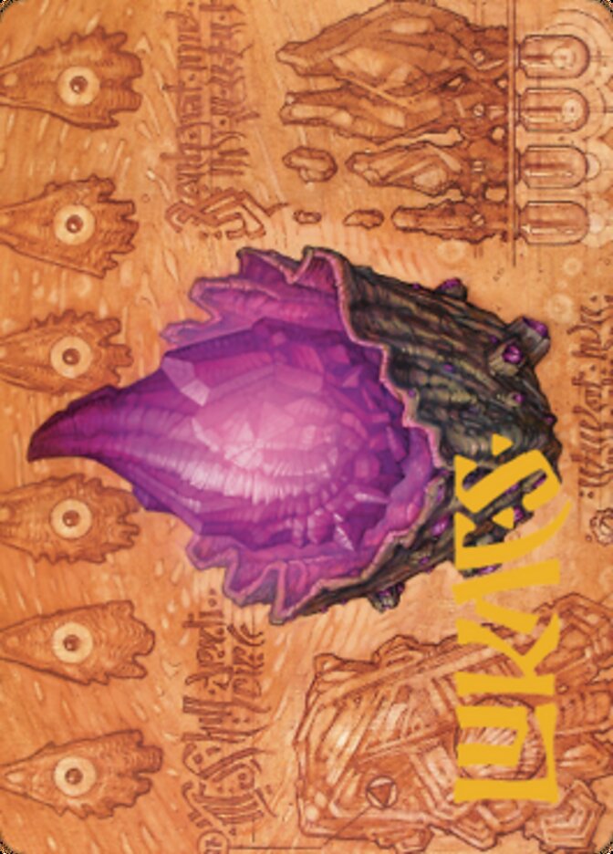 Thorn of Amethyst Art Card (Gold-Stamped Signature) [The Brothers' War Art Series] | Game Master's Emporium (The New GME)