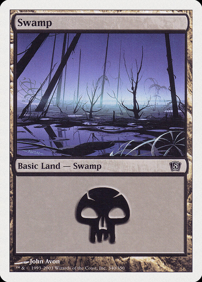 Swamp (340) [Eighth Edition] | Game Master's Emporium (The New GME)