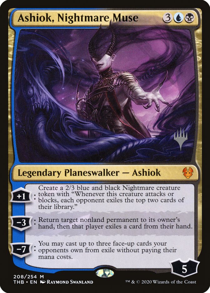 Ashiok, Nightmare Muse (Promo Pack) [Theros Beyond Death Promos] | Game Master's Emporium (The New GME)