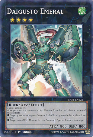 Daigusto Emeral [BP03-EN122] Shatterfoil Rare | Game Master's Emporium (The New GME)