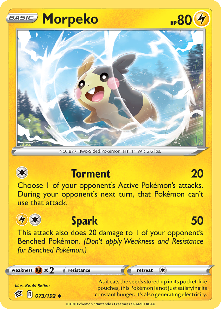 Morpeko (073/192) [Sword & Shield: Rebel Clash] | Game Master's Emporium (The New GME)