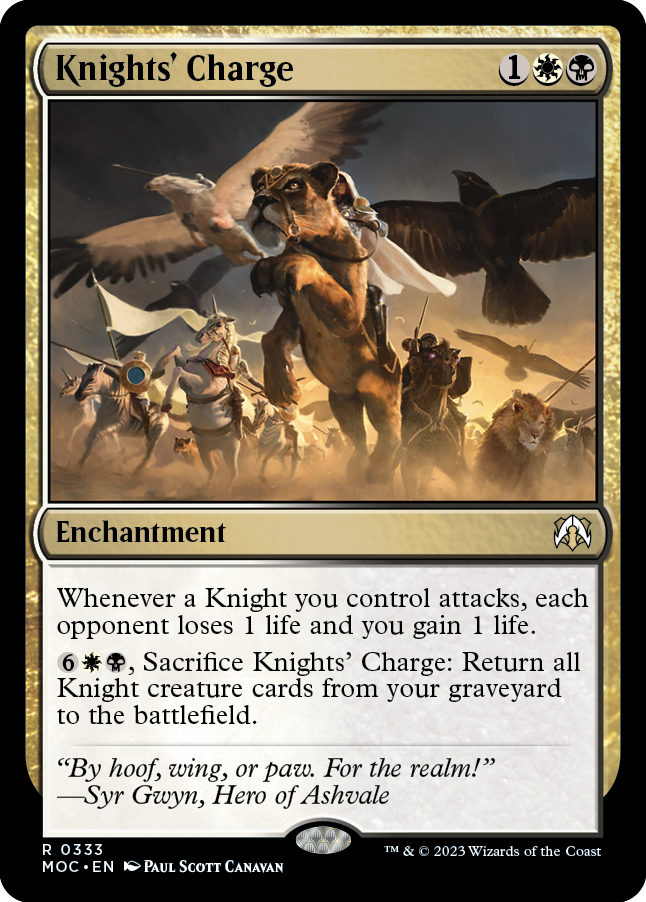 Knights' Charge [March of the Machine Commander] | Game Master's Emporium (The New GME)