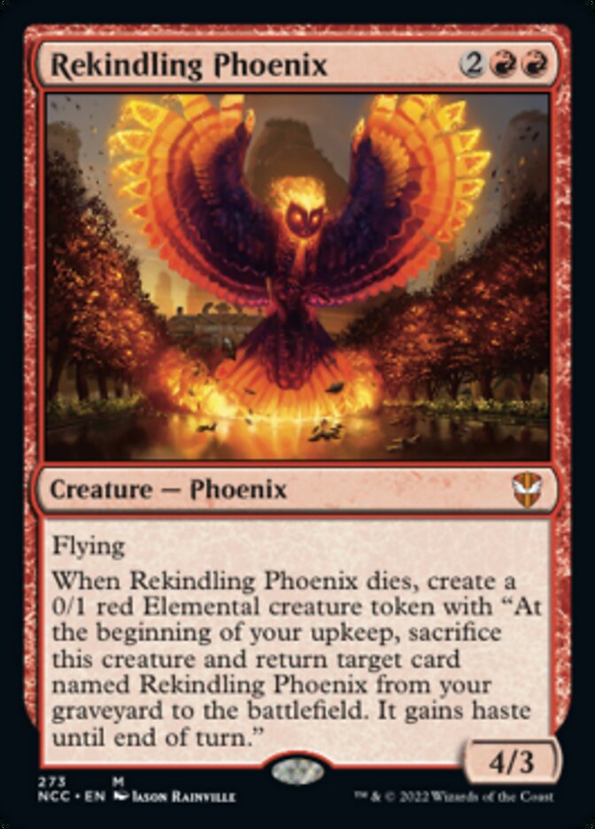 Rekindling Phoenix [Streets of New Capenna Commander] | Game Master's Emporium (The New GME)