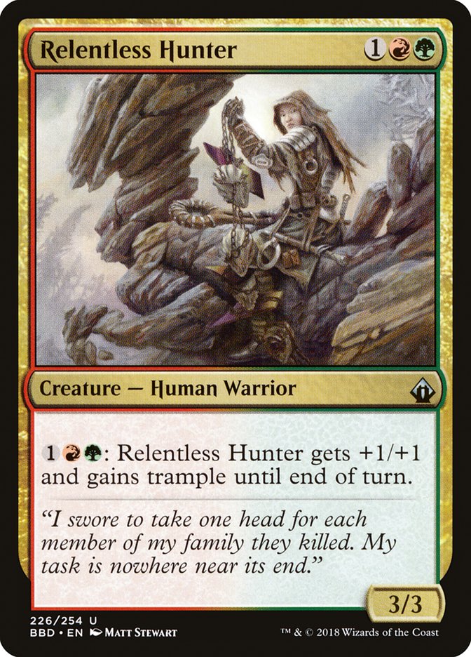 Relentless Hunter [Battlebond] | Game Master's Emporium (The New GME)