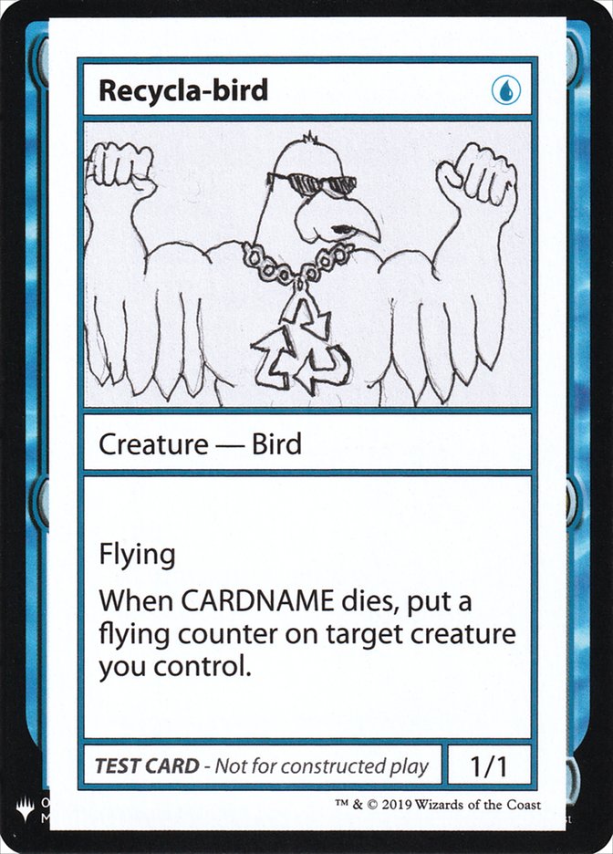 Recycla-bird [Mystery Booster Playtest Cards] | Game Master's Emporium (The New GME)