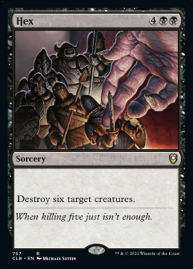 Hex [Commander Legends: Battle for Baldur's Gate] | Game Master's Emporium (The New GME)