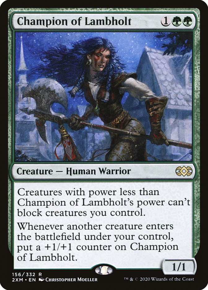 Champion of Lambholt [Double Masters] | Game Master's Emporium (The New GME)