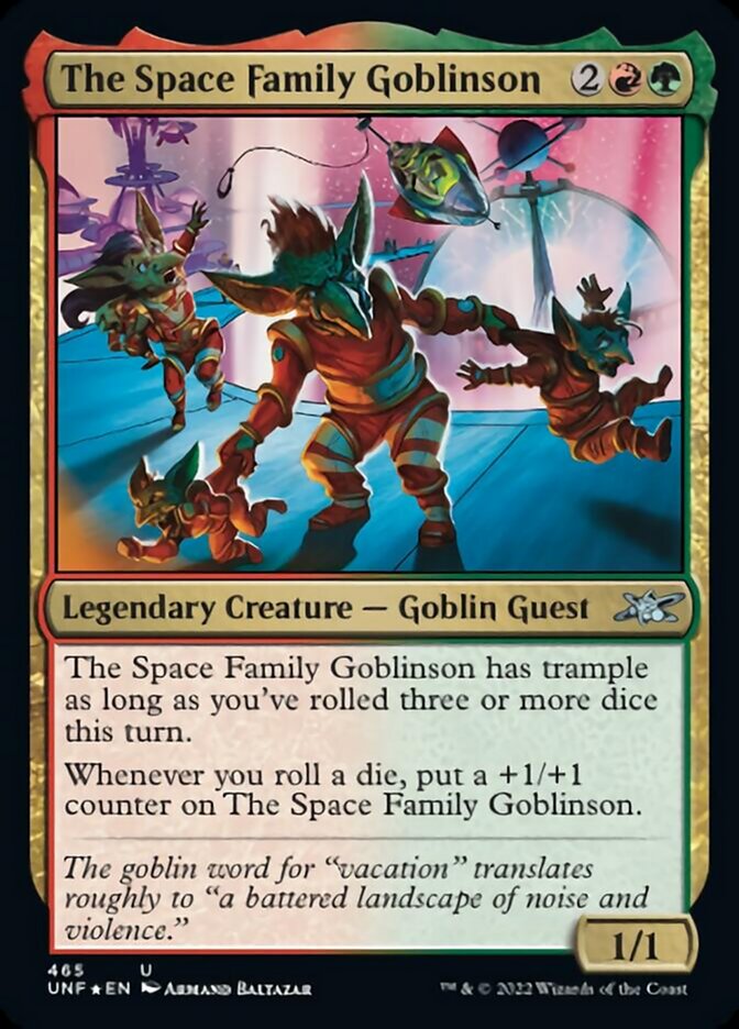 The Space Family Goblinson (Galaxy Foil) [Unfinity] | Game Master's Emporium (The New GME)