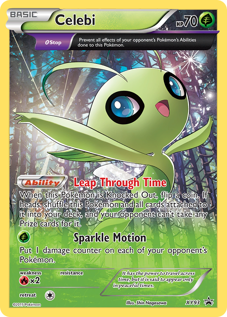 Celebi (XY93) [XY: Black Star Promos] | Game Master's Emporium (The New GME)