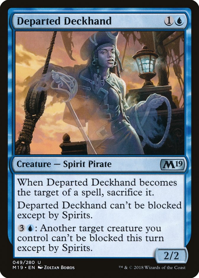 Departed Deckhand [Core Set 2019] | Game Master's Emporium (The New GME)