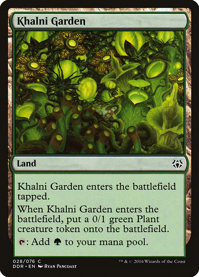 Khalni Garden [Duel Decks: Nissa vs. Ob Nixilis] | Game Master's Emporium (The New GME)