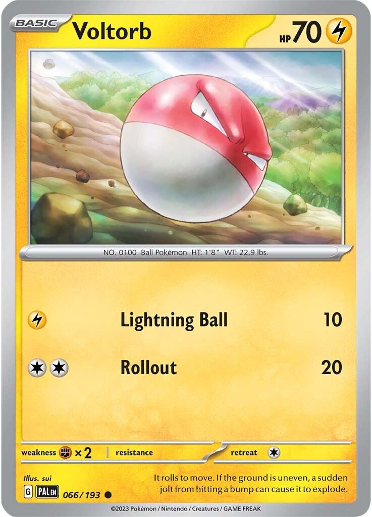 Voltorb (066/193) [Scarlet & Violet: Paldea Evolved] | Game Master's Emporium (The New GME)