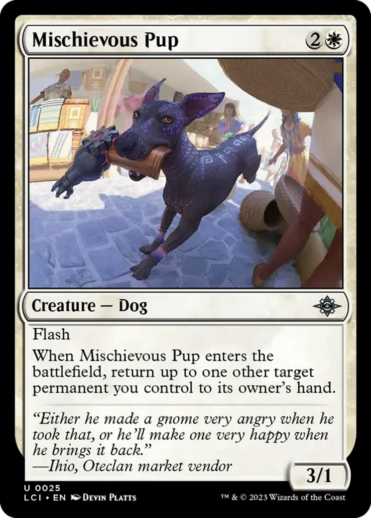 Mischievous Pup [The Lost Caverns of Ixalan] | Game Master's Emporium (The New GME)
