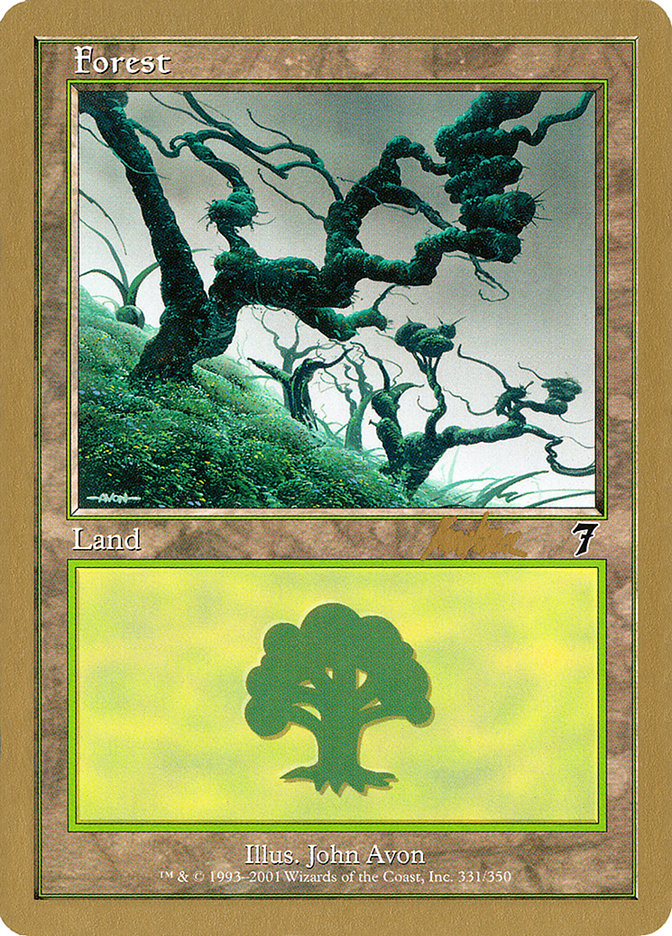 Forest (bk331) (Brian Kibler) [World Championship Decks 2002] | Game Master's Emporium (The New GME)