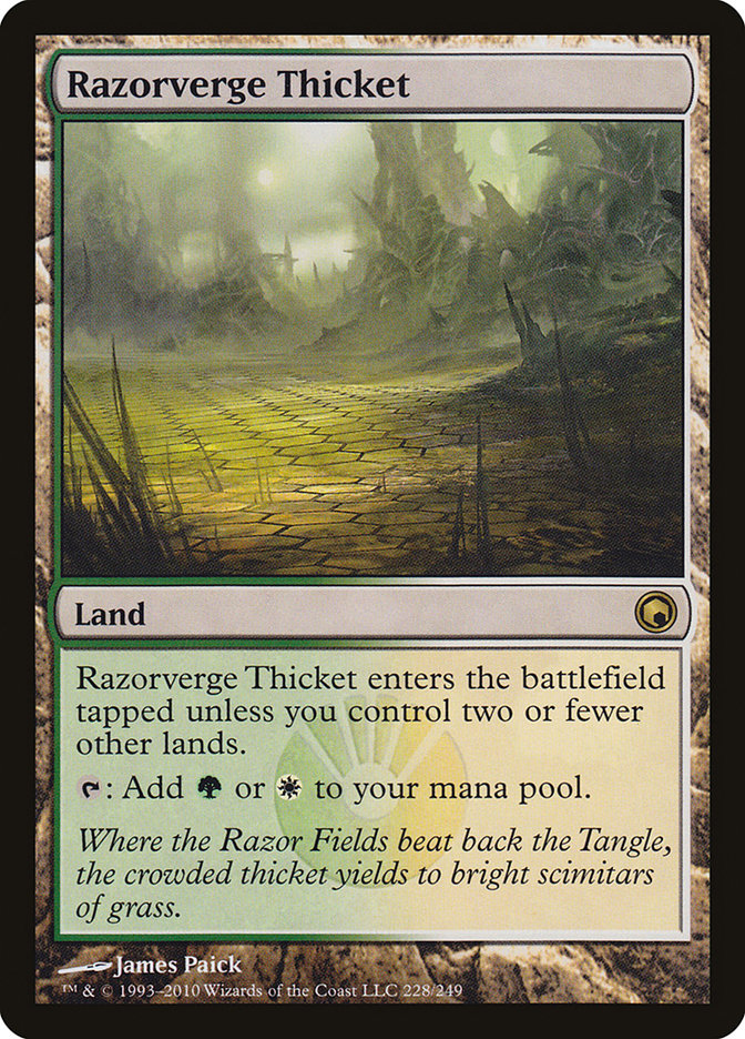Razorverge Thicket [Scars of Mirrodin] | Game Master's Emporium (The New GME)