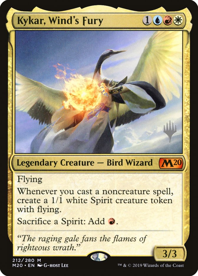 Kykar, Wind's Fury (Promo Pack) [Core Set 2020 Promos] | Game Master's Emporium (The New GME)