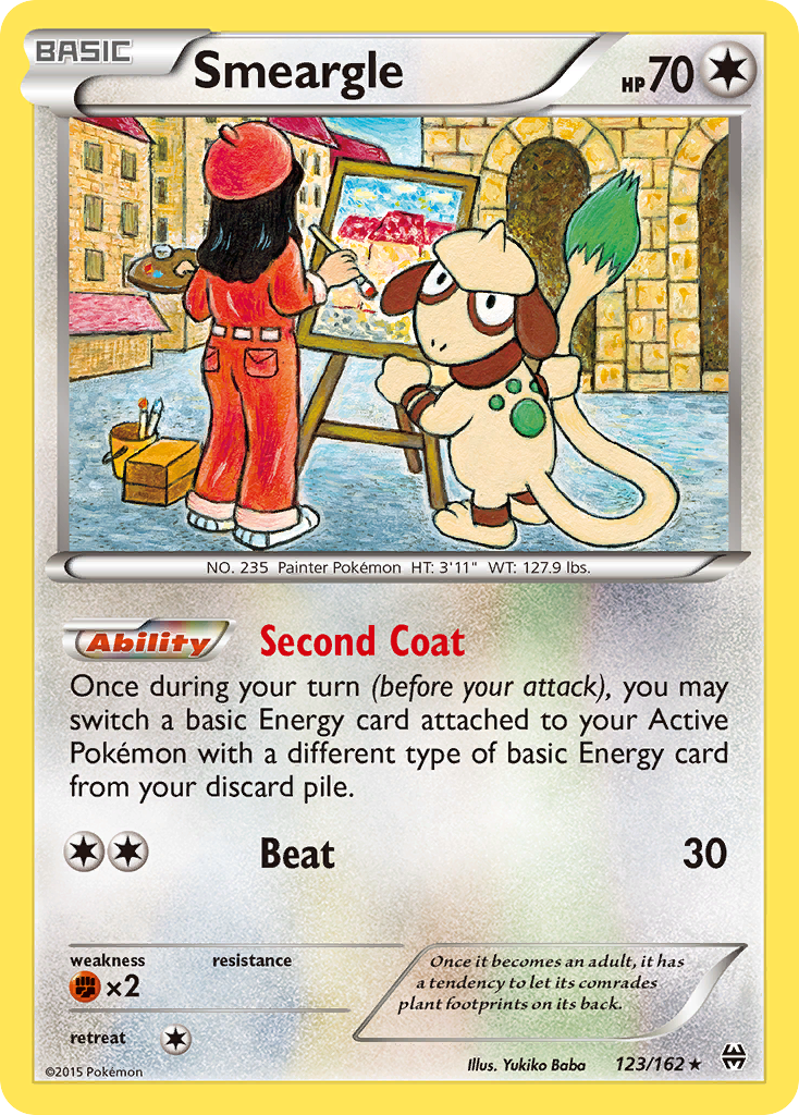 Smeargle (123/162) [XY: BREAKthrough] | Game Master's Emporium (The New GME)