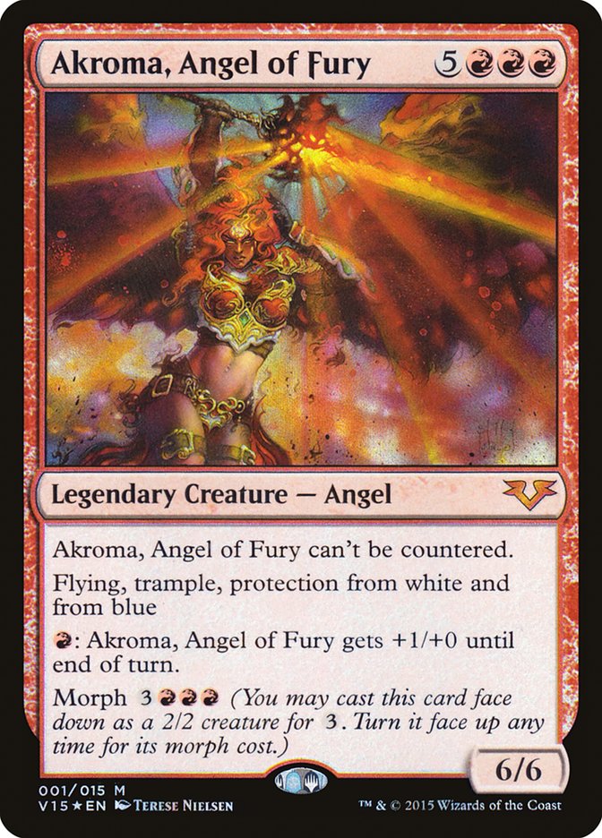Akroma, Angel of Fury [From the Vault: Angels] | Game Master's Emporium (The New GME)