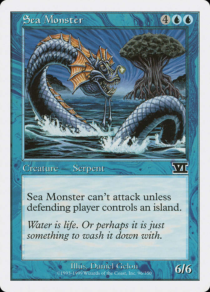 Sea Monster [Classic Sixth Edition] | Game Master's Emporium (The New GME)