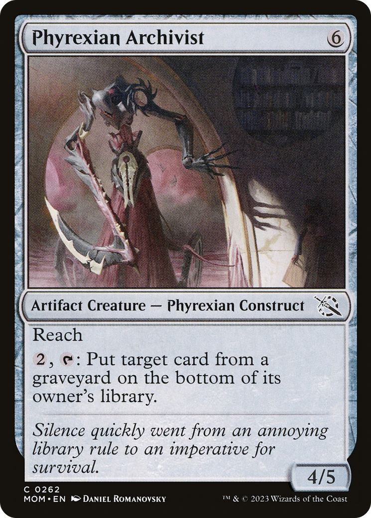 Phyrexian Archivist [March of the Machine] | Game Master's Emporium (The New GME)
